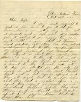 Eaegle Family Letter : October 22, 1865