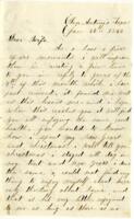 Eaegle Family Letter : January 26, 1866