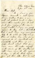 Eaegle Family Letter : January 31, 1866