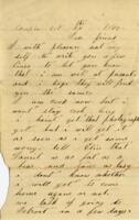 Eaegle Family Letter : October 26, 1863
