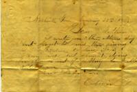 Edwin Holmes Letter : January 22 1863