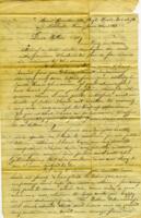 Edwin Holmes Letter : June 6 1863