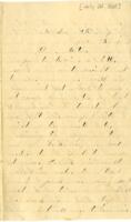 Edwin Holmes Letter : July 24 1863