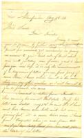 Edwin Holmes Letter : August 13 (1) 1863