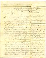 Edwin Holmes Letter : October 3 (1) 1863