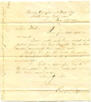 Edwin Holmes Letter : November 17 1863