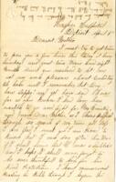Edwin Holmes Letter : April 9 1864