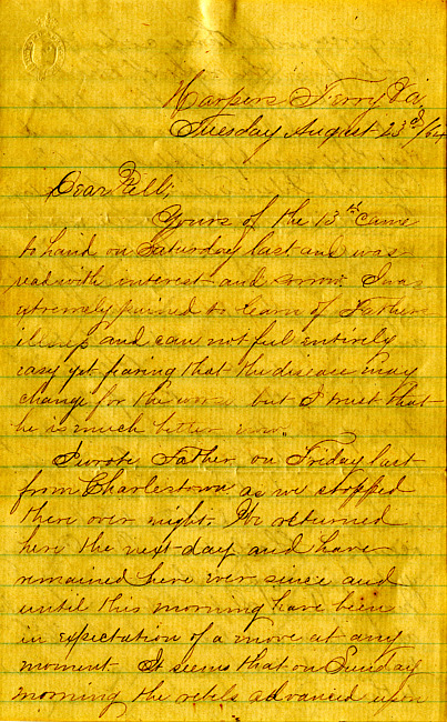 Havens Letter : August 23 1864 (2)