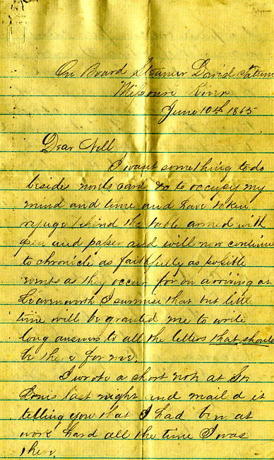Havens Letter : June 10 1865