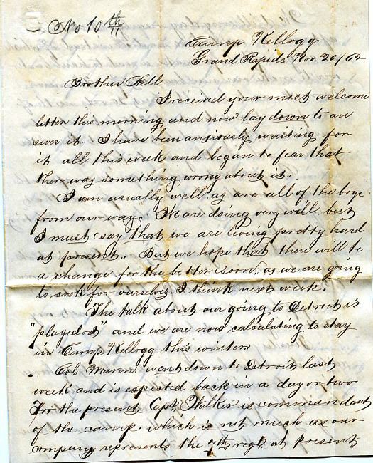 Havens Letter : November 20 1862