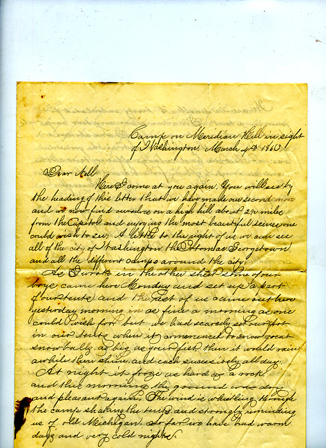 Havens Letter : March 4 1863