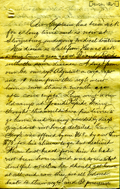 Havens Letter : March 1864