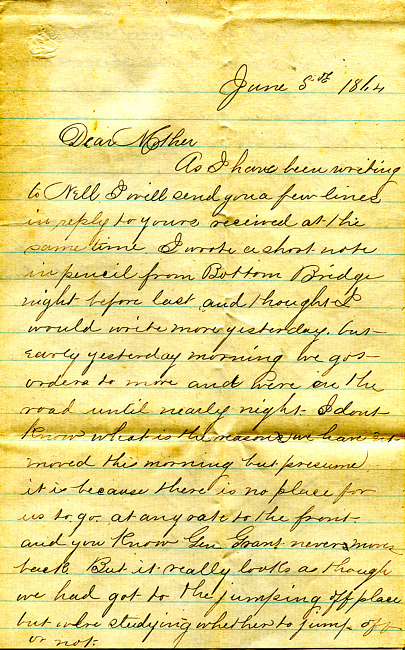 Havens Letter : June 5 1864 (2)