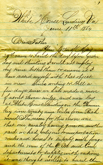 Havens Letter : June 11 1864