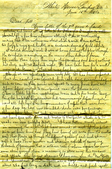 Havens Letter : June 16 1864