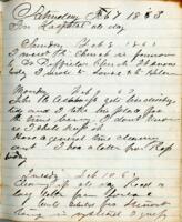 Edwin R. Osband Diary (January 1, 1863-November 13, 1864)