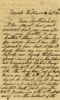 G B Surdam Letter : September 15 1862