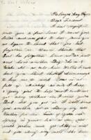 Bell and David Merwin Letter, May 17, 1863