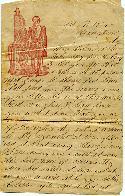 Albert Boyce Letter - February 13, 1864