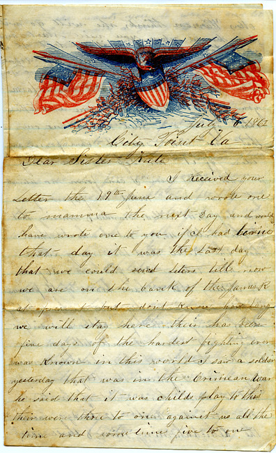 James Hardenbergh Letter - July 6, 1862