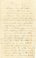 Israel G. Atkins Letter : January 12, 1863