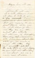 Israel G. Atkins Letter : June 22, 1864