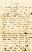 Israel G. Atkins Letter : March 15, 1863