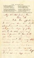 Israel G. Atkins Letter : May 10, 1863