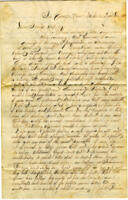 Irenus McGowan Letter - December 14, 1862