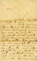 James Bradish Letter : August 2, 1863