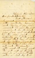 James Bradish Letter : November 3, 1863