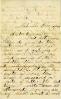 James Bradish Letter : April 15, 1863