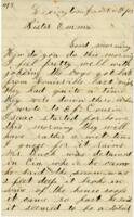 James Bradish Letter : January 20, 1863