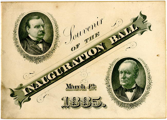 Souvenir of the Inauguration Ball : March 4, 1885