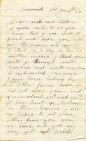 Jesse Taft Letter : January 17, 1865