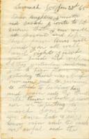 Jesse Taft Letter : January 23, 1865