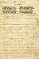 Jesse Taft Letter : March 30, 1865