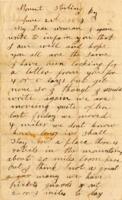 Jesse Taft Letter : June 22, 1863