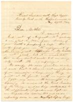 John Wheeler Letter : August 22, 1863