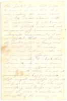 John Wheeler Letter : October 16, 1863