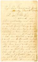 John Wheeler Letter : December 28, 1862