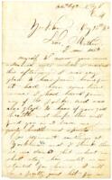 John Wheeler Letter : May 13, 1862
