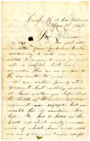 John Wheeler Letter : June 1, 1862