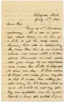 James T. Kedzie Letter : July 11, 1861