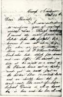 Harrison Traphagen Letter : October 13, 1861