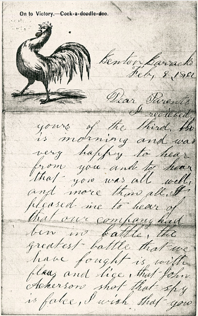 Harrison Traphagen Letter : February 9, 1862