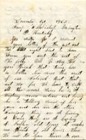 Mallison Family Letter : December 3, 1862