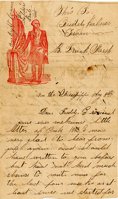 Benjamin F. Marsh Letter : August 8, 1863