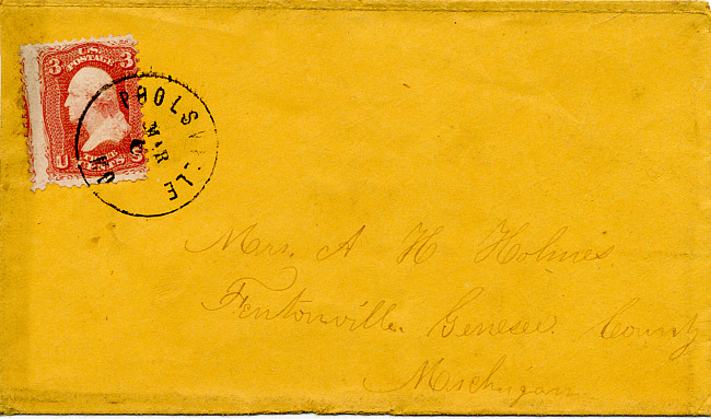Benjamin F. Marsh Letter : August 14, 1863