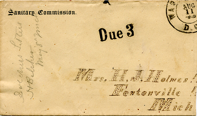 Benjamin F. Marsh Letter : August 9, 1864